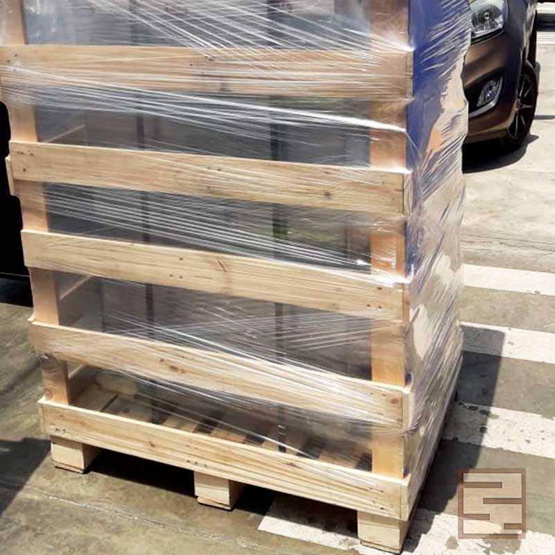 Servicio integral de embalajes Jaula de madera vía marítima